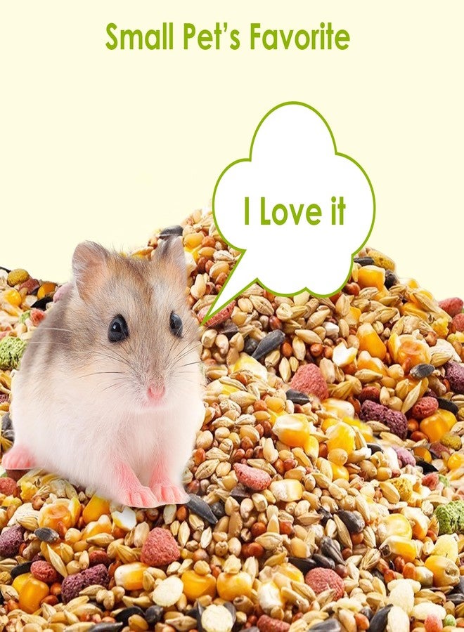 Tyotrbs Hamster & Gerbil Treat, Natural Health, Gourmet Hamster and Gerbil Food for Small Animals with Seeds, and Grains,Vitamin-Nutrient Fortified (M, Vegetable Flavor) - Image 4